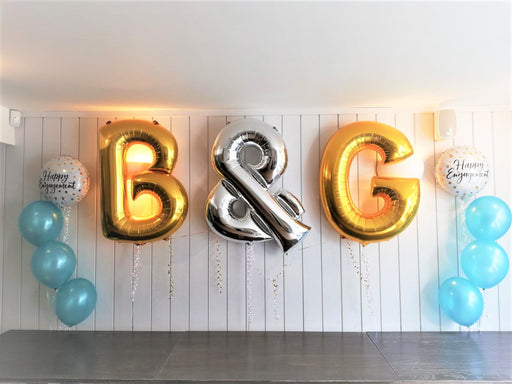 Initials for Engagements & Weddings - The Ultimate Balloon & Party Shop