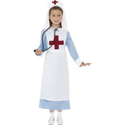 World War 1/2 Nurse Children's Costume The Ultimate Balloon And Party Shop Cheltenham & Gloucester Balloons & Fancy Dress 