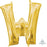 Letter W Foil Balloon - The Ultimate Balloon & Party Shop
