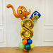 X-Large Age Balloon Column - Dinosaur Theme The Ultimate Balloon And Party Shop Cheltenham & Gloucester Balloons & Fancy Dress 