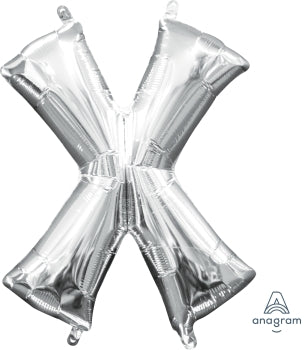 Letter X Foil Balloon - The Ultimate Balloon & Party Shop