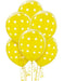 Yellow Spotty Balloons 6 Pack The Ultimate Balloon And Party Shop Cheltenham & Gloucester Balloons & Fancy Dress 