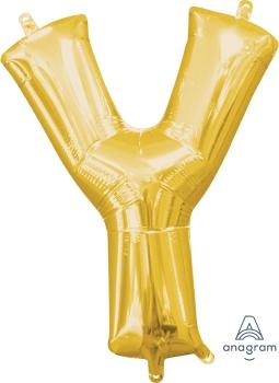 Letter Y Foil Balloon - The Ultimate Balloon & Party Shop