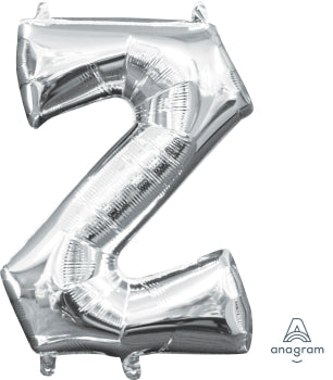 Letter Z Foil Balloon - The Ultimate Balloon & Party Shop