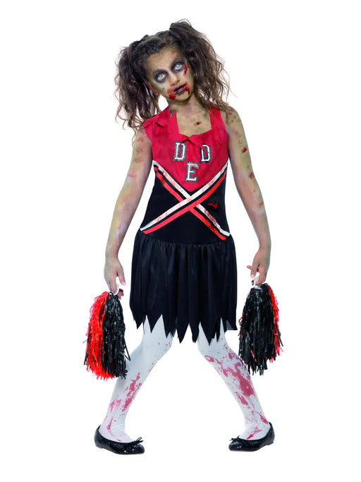 Zombie Cheerleader Child's Costume The Ultimate Balloon And Party Shop Cheltenham & Gloucester Balloons & Fancy Dress 