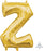 Letter Z Foil Balloon - The Ultimate Balloon & Party Shop