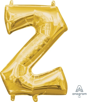 Letter Z Foil Balloon - The Ultimate Balloon & Party Shop
