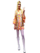 1960s Twiggy Dress Hire Costume - Pink - The Ultimate Balloon & Party Shop