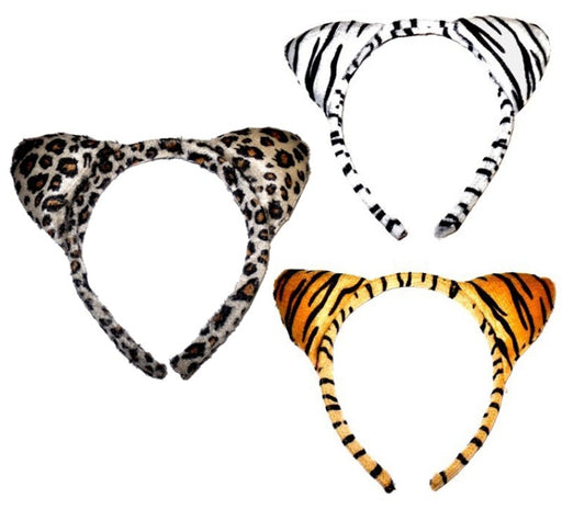 Assorted Plush Animal Ears - The Ultimate Balloon & Party Shop