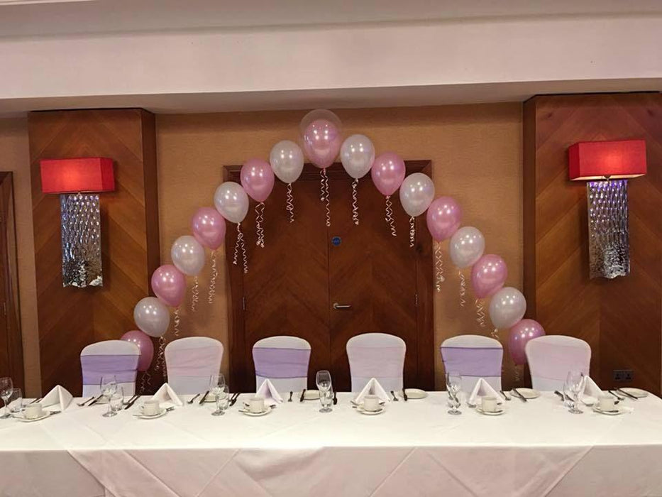 Spiral Arch Balloon Display - 1 Colour - The Ultimate Balloon & Party Shop