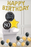 Dotty Black & Gold 80th Birthday foils in a Box delivered Nationwide - The Ultimate Balloon & Party Shop