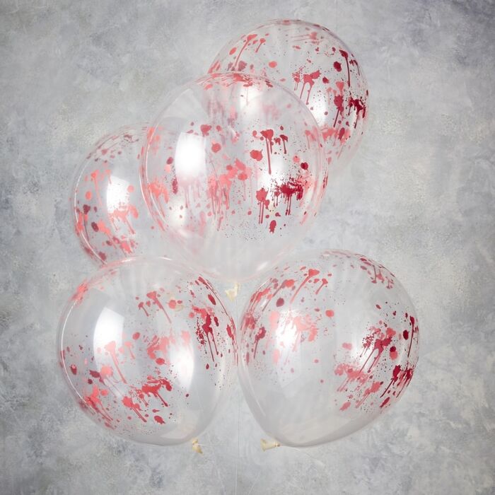 Blood print balloons - The Ultimate Balloon & Party Shop