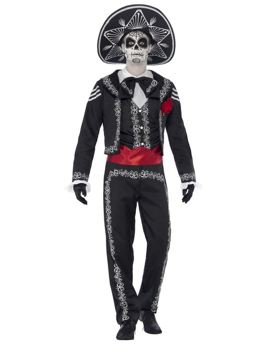 Day Of The Dead Senor Costume - The Ultimate Balloon & Party Shop
