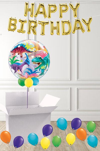 Dinosaur Bubble in a Box delivered Nationwide - The Ultimate Balloon & Party Shop