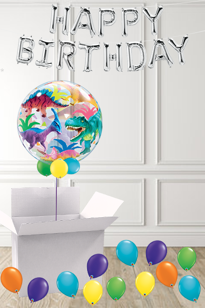 Dinosaur Bubble in a Box delivered Nationwide - The Ultimate Balloon & Party Shop