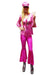 1970s Disco Lady Hire Costume - Pink - The Ultimate Balloon & Party Shop