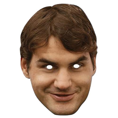 Roger Federer Mask - The Ultimate Balloon & Party Shop