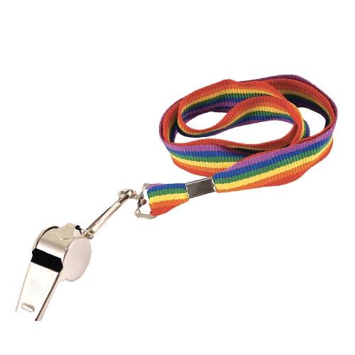 Rainbow Metal Whistle - The Ultimate Balloon & Party Shop