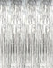 Tinsel Curtain - Silver - The Ultimate Balloon & Party Shop