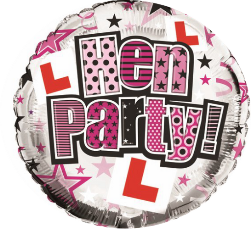 18" Foil Hen Party Balloon - The Ultimate Balloon & Party Shop