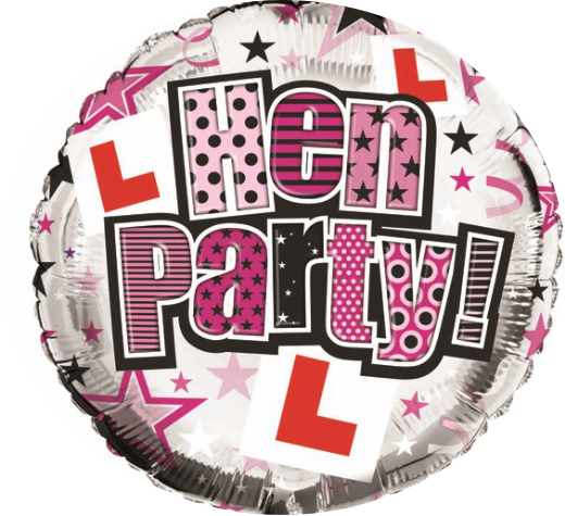 18" Foil Hen Party Balloon - The Ultimate Balloon & Party Shop