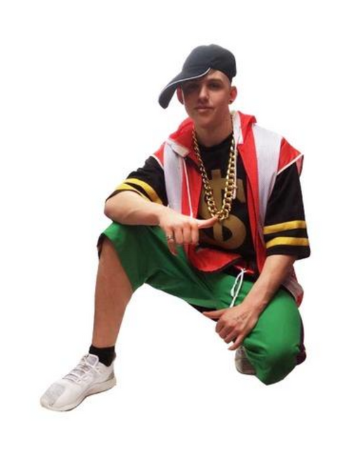 NEW Vanilla Ice Hire Costume - The Ultimate Balloon & Party Shop