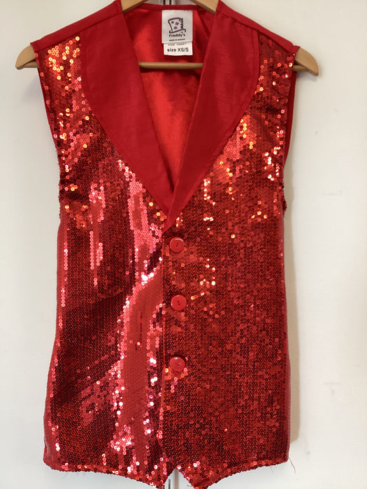 Sequin waistcoat hire