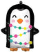 Foil Christmas Balloon - Penguin Lights The Ultimate Balloon And Party Shop Cheltenham & Gloucester Balloons & Fancy Dress 