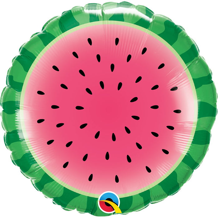 18" Foil Fruit Balloon - Watermelon