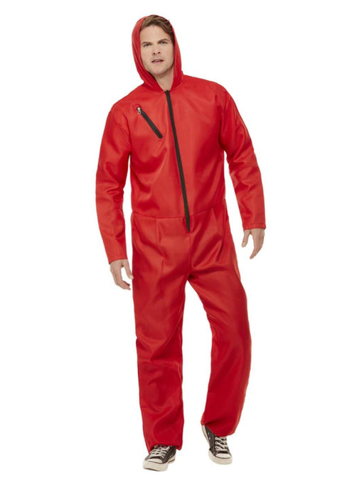 Red Boiler Suit Overall Costume
