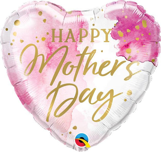 18" Mother's Day Foil Balloon - Marble Heart