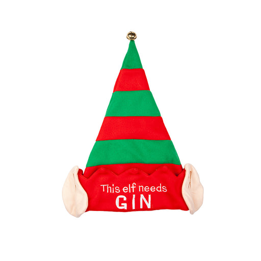 Elf Hat With Ears - Needs Gin - The Ultimate Balloon & Party Shop