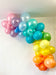 Organic Balloon Garland - Rainbow Unicorn. - The Ultimate Balloon & Party Shop