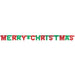 Merry Christmas Letter Banner - The Ultimate Balloon & Party Shop