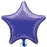 20" Foil Star Balloon - Purple - The Ultimate Balloon & Party Shop