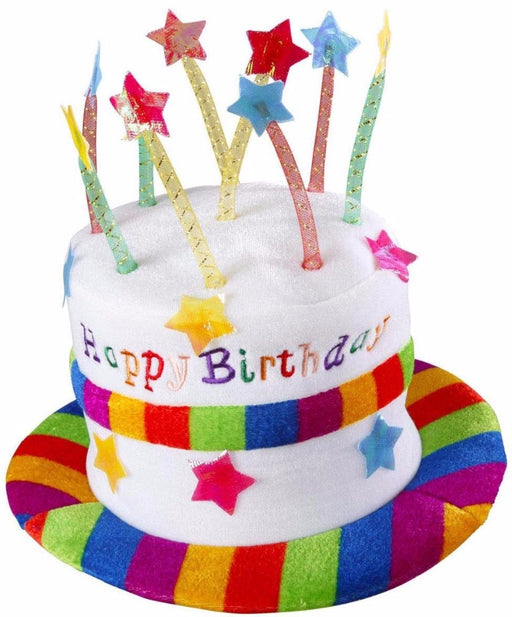 Rainbow Birthday Cake Hat