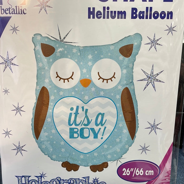 Owl It’s a boy ballon