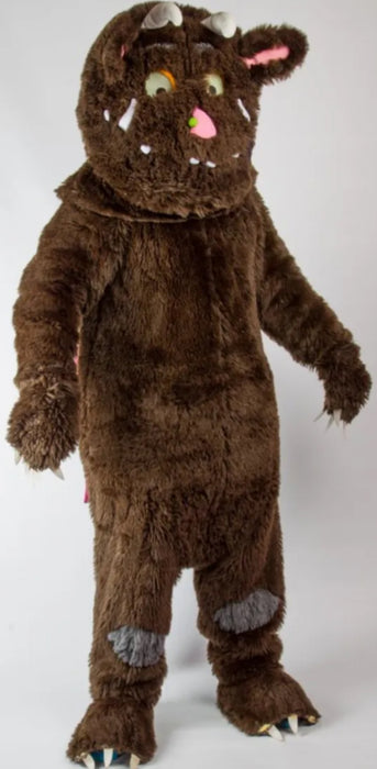Brown furry Gruffley style monster for hire