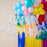 Happy Birthday Balloon Banner Multicoloured Confetti