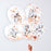 Oh Baby Printed Confetti Balloons - Rose Gold
