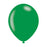 Latex Plain Balloons - Green (10pk)