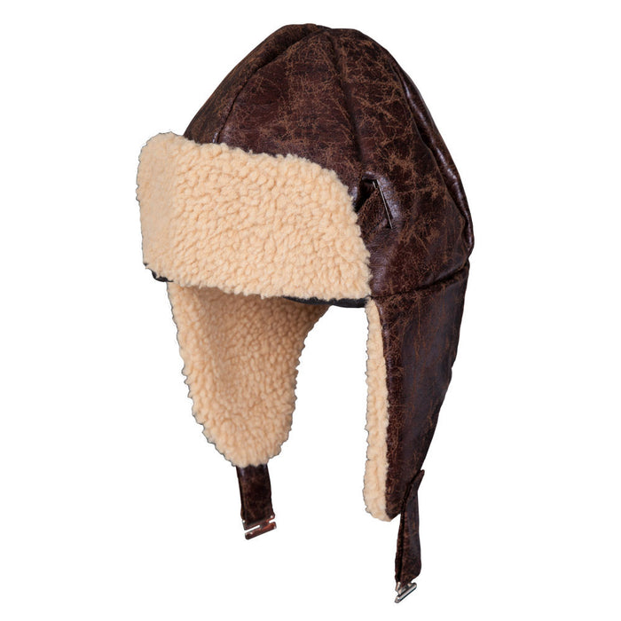 Aviator Hat w/Faux Sheepskin