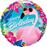 18" Foil Happy Birthday - Cool Flamingo