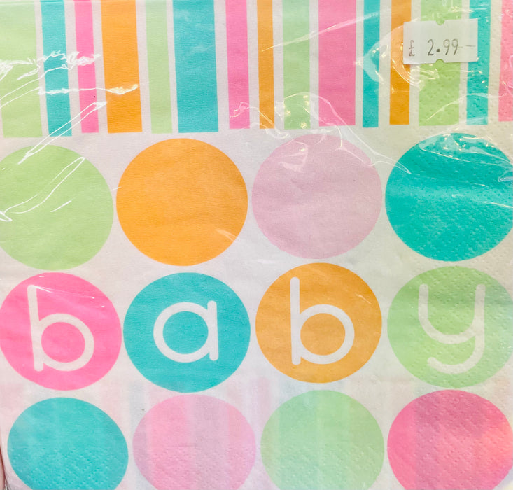 Baby Bright Napkins