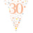 Age 30 Bunting - Rose Gold - The Ultimate Balloon & Party Shop