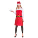 Christmas Apron & Hat Set - Santa - The Ultimate Balloon & Party Shop