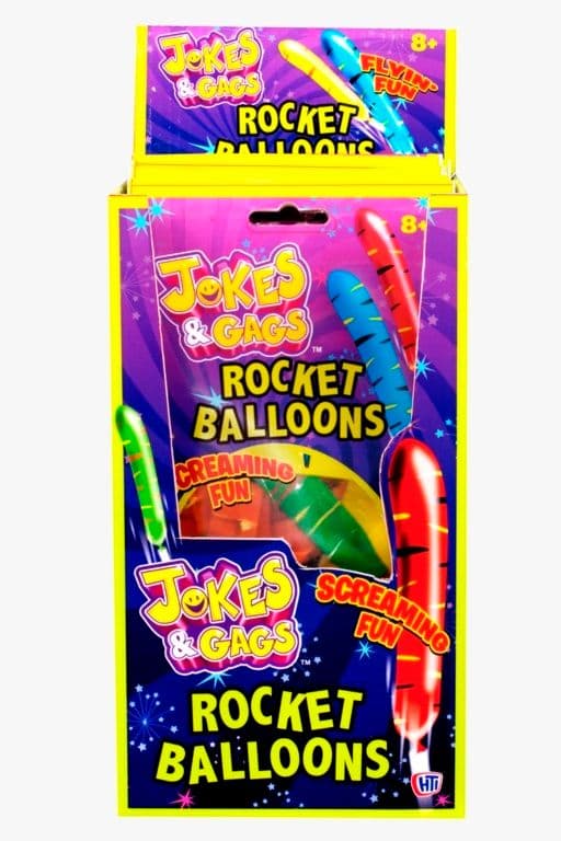 Rocket Party Balloons (12pk)