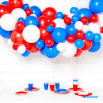 DIY Balloon Garland Kit - Red/White/Blue
