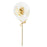 Mini Confetti Balloon Wands - Gold