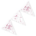 40th Ruby Anniversary Bunting - Paper - The Ultimate Balloon & Party Shop